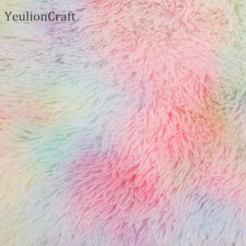 Зимняя плюшевая ткань 50*150 см разноцветная Лоскутная Ткань для DIY домашний