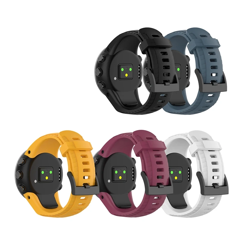 Силиконовый браслет ремешок для часов Suunto 5 фитнес-часы уличные спортивные