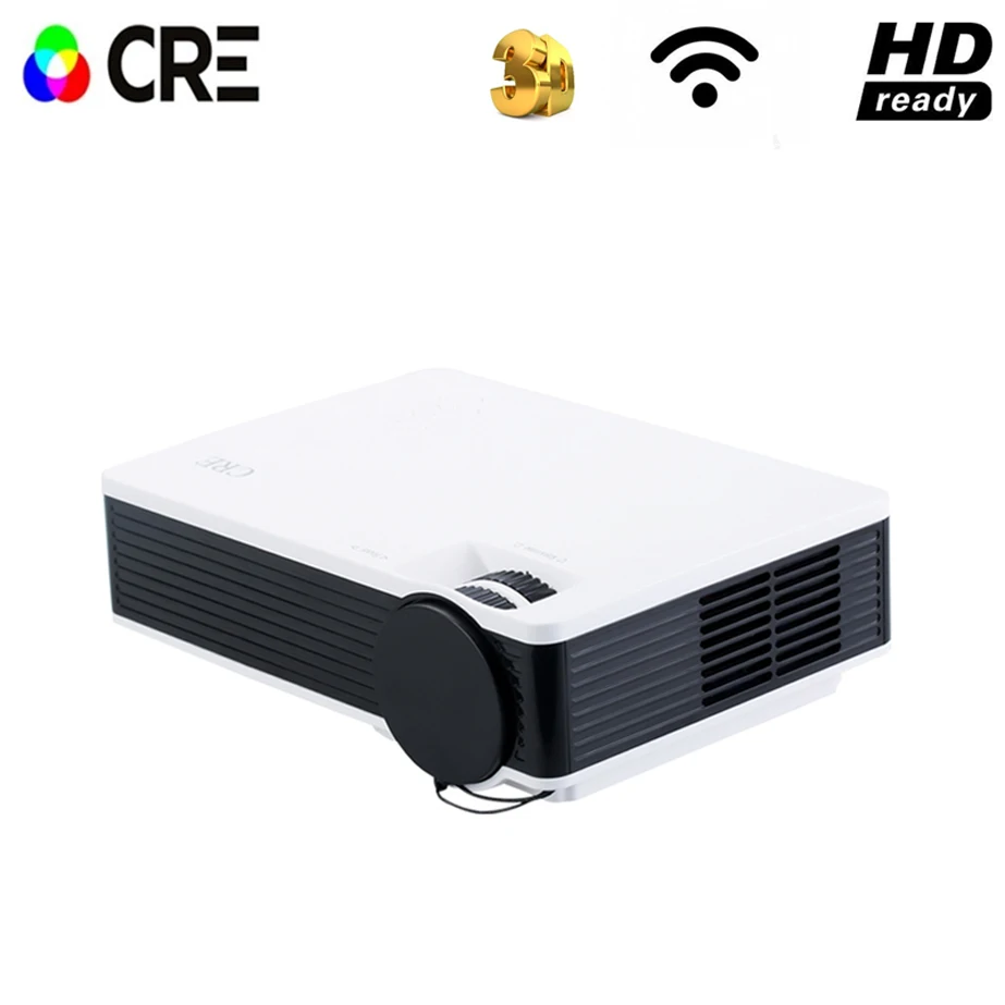 Проектор домашний CRE X1600 55 120 дюймов 1080P Android Wi Fi| |