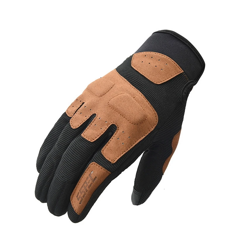 Мотоциклетные Перчатки для сенсорного экрана дышащие унисекс перчатки с