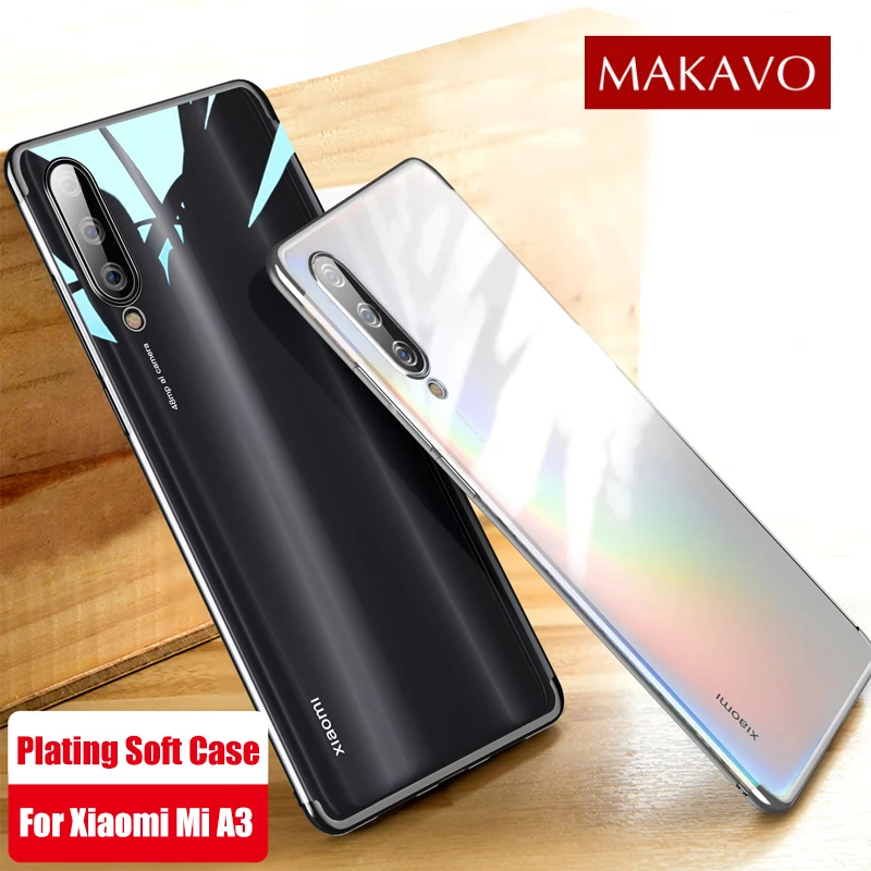 Чехол MAKAVO для Xiaomi mi 9 мягкая прозрачная задняя крышка SE Чехлы телефона | Мобильные