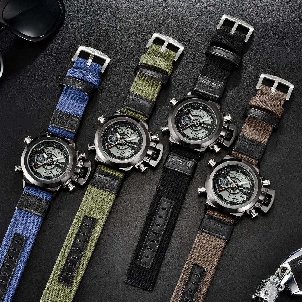 

Nylon Band Watch High Quality Quartz Movement Men Sports Casual Watch 2021 New Top Distinguished Smartwatch Male