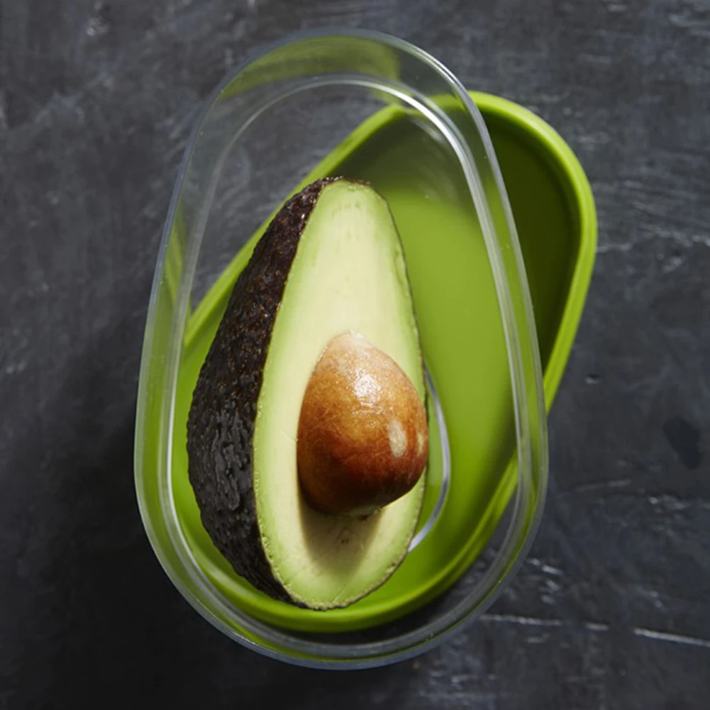 Контейнер для овощей авокадо помидоры лимон портативный контейнер сохранения
