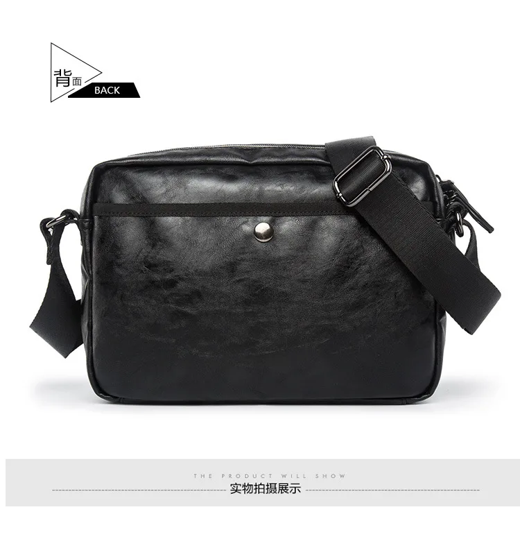 Высококачественная Мужская Повседневная кожаная сумка через плечо мужские сумки через плечо для мужчин Bolsas Fashion айпад ноутбук сумки-мессенджеры