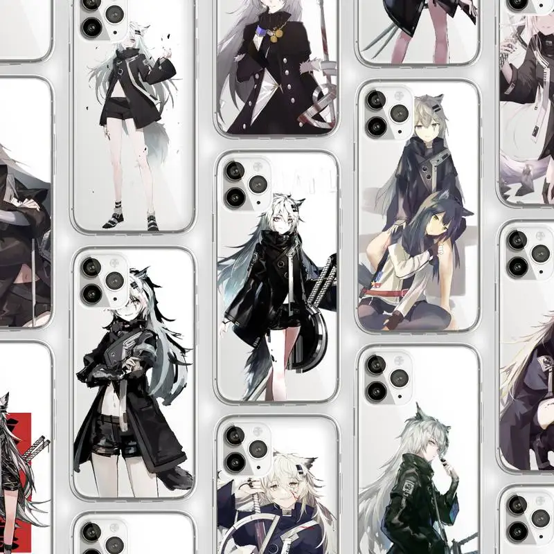 

Arknights Lappland Phone Case Transparent for iPhone Samsung A S 11 12 6 7 8 9 30 Pro X XS Max XR Plus lite Clear mobile bag