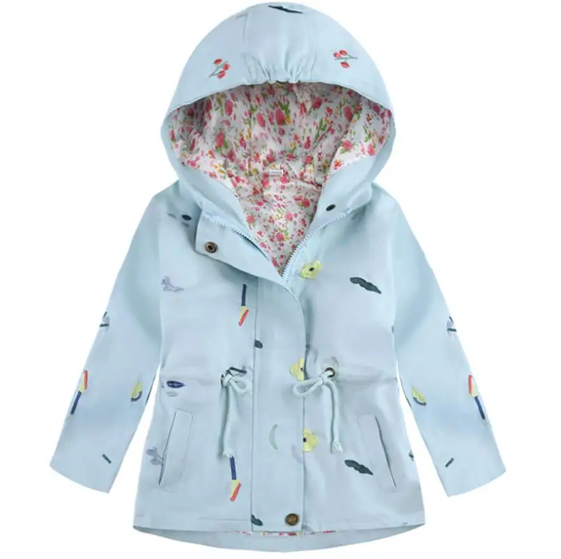 Sudaderas Ninos Новая ветровка для девочек на весну и осень Детская верхняя одежда с