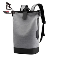 rejs stylish men backpack school bag 2022 new fashion laptop bags designer large capacity high quality student travel mochila