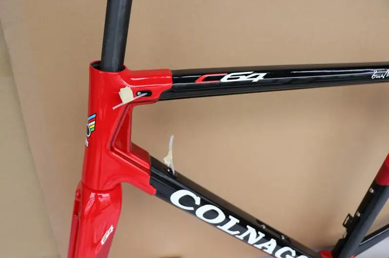 2020 полноволоконная матовая или глянцевая окраска ud Colnago C64 2 отверстия тормоз