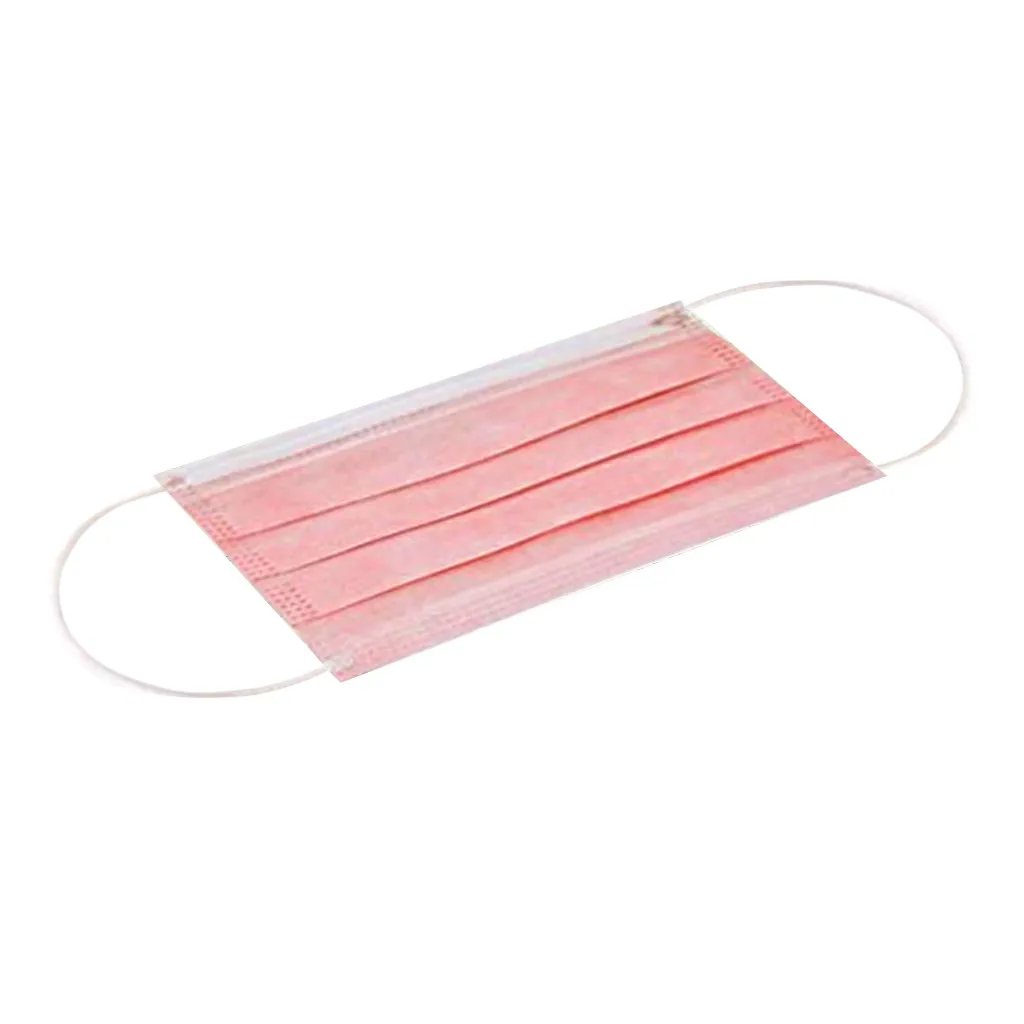 

Disposable Boy And Girl Colorful Masks For Children 3-Layer Mask Dustproof 50PCS Replaceable Filter Protective Mouth Masks#B5