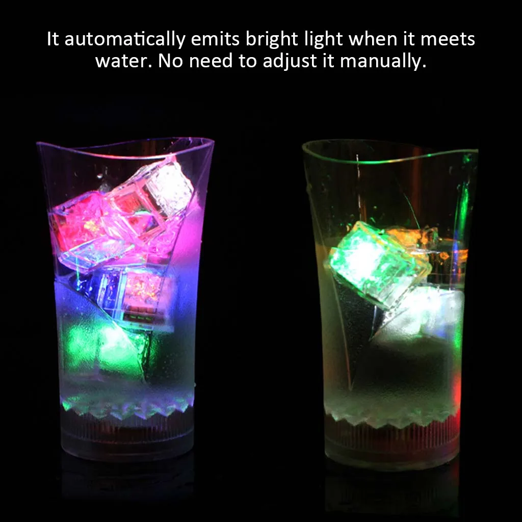 12 шт. светильник ice cube/красочный сенсорный Ночной свет/LED flash cube s дропшиппинг |