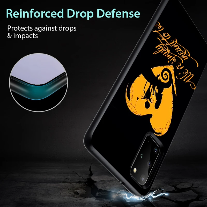 

The night christmas for Samsung Galaxy Note 20 Ultra 10 9 8 Pro M60S M40 M31S M31 M20 M21 M10S M10 Black Phone Case