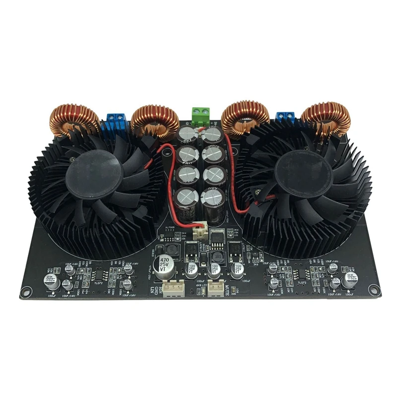 YJ-TPA3255 плата цифрового усилителя мощности 2X600W двухъядерная Плата высокой 2 0