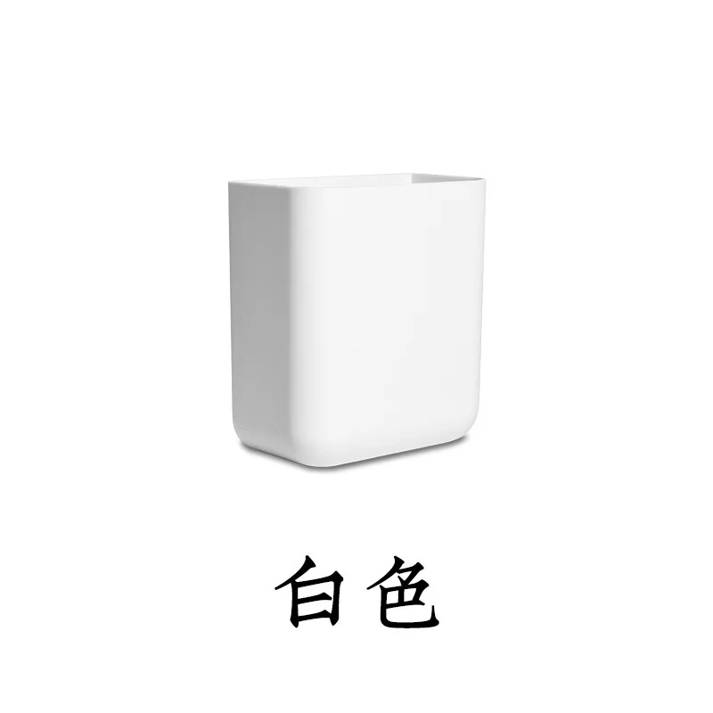 

Creative remote control wall-mounted storage box, household garbage bag sorting storage rack plastic storage box household goods
