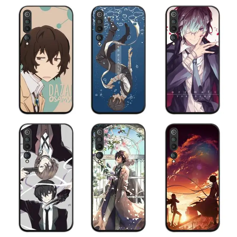 

Anime Bungou Stray Dogs Dazai Osamu Phone Case For Xiaomi Mi Note 10 Lite Mi 9T Pro xiaomi 10 CC9 9SE