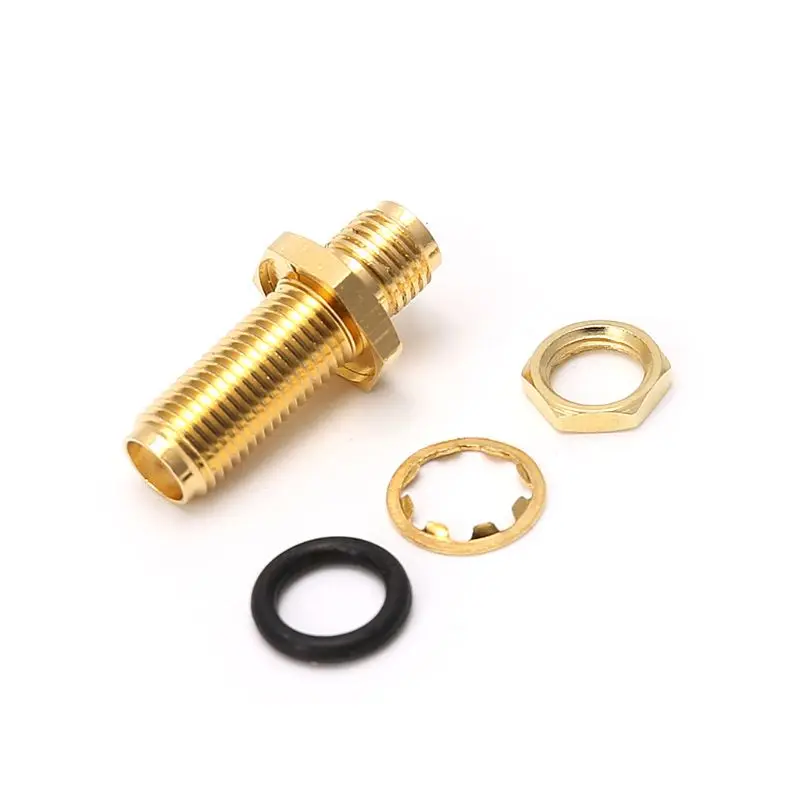 Внутренний разъем SMA Прямой РЧ соединитель коаксиальный конвертер панель