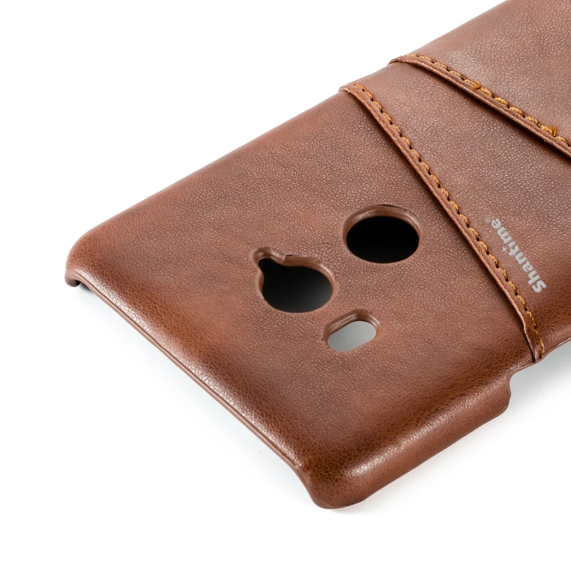 Роскошная Обложка на заднюю панель из искусственной кожи для HTC U11 Plus чехол