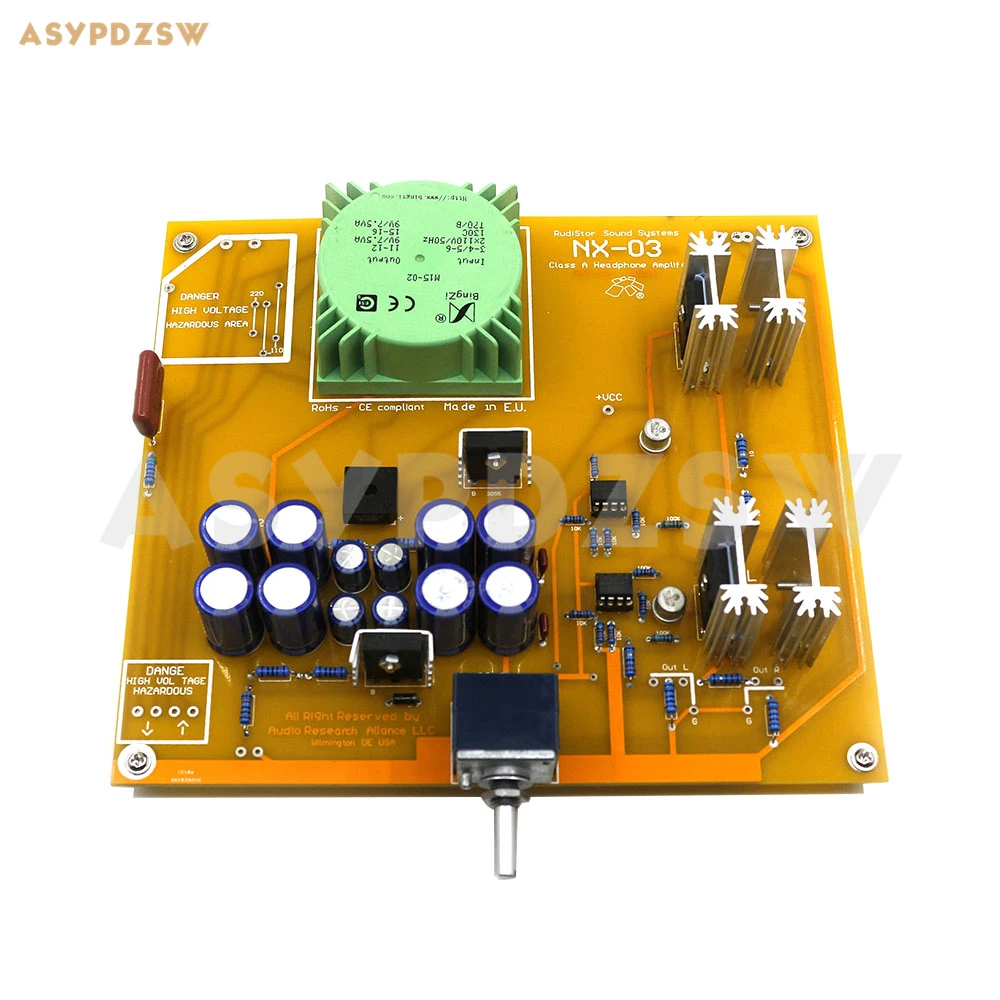 Усилитель для наушников NX03 основа RudiStor NX 03 PCB/DIY Kit/готовая плата|headphone amplifier|headphone