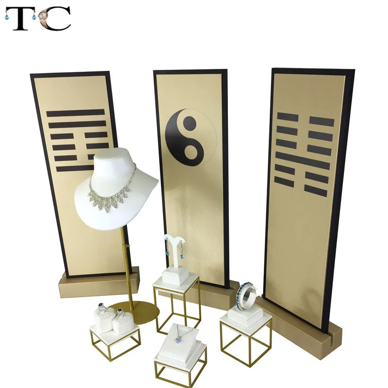 Дизайнерский фон для окон Tai Chi Фотофон с подставкой ювелирных изделий магазинов