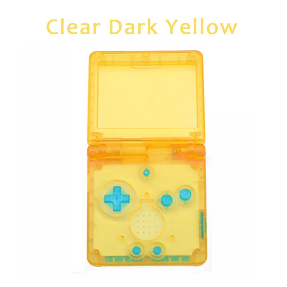 1 комплект прозрачный чехол для GBA SP NAND Gameboy AdvanceSP с полным корпусом Сменный Чехол