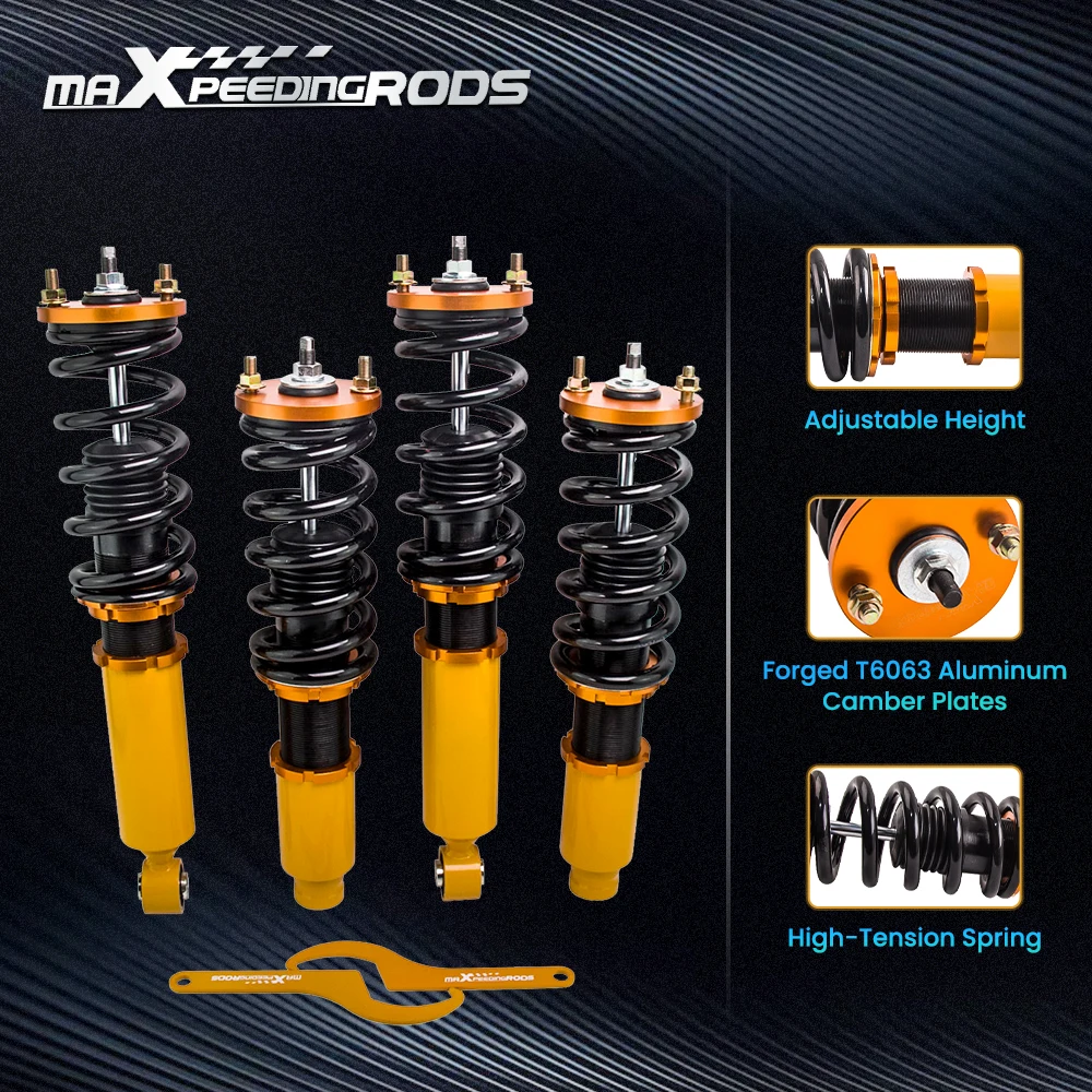 НОВЫЕ комплекты Coilover 4pc для Honda CR V 1996 2001 амортизатор подвески с регулируемой
