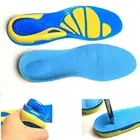 Силиконовые стельки унисекс из ТПЭ для ухода за ногами при подошвенном фасциите, ортопедические массажные вставки для обуви, амортизирующие подушечки для обуви