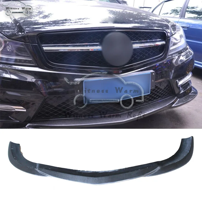 Сплиттер для переднего бампера из углеродного волокна/FRP Mercedes Benz W204 спортивный