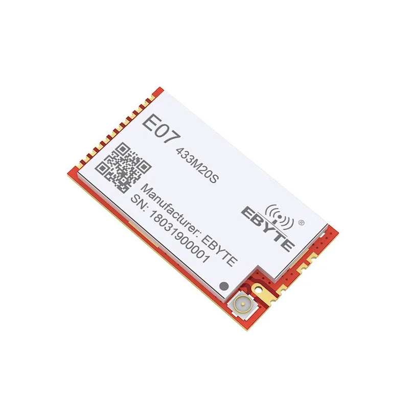 E07-433M20S CC1101 433MHz 100mW rf Модуль 20dBm Дальняя дистанция SMD PA Трансивер 433 МГц IPEX Передатчик и Приемник.