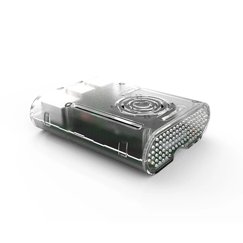 Aokin ABS Raspberry Pi 4 Case with Cooling Fan Aluminum Heat Sink for Model B 4B | Компьютеры и офис