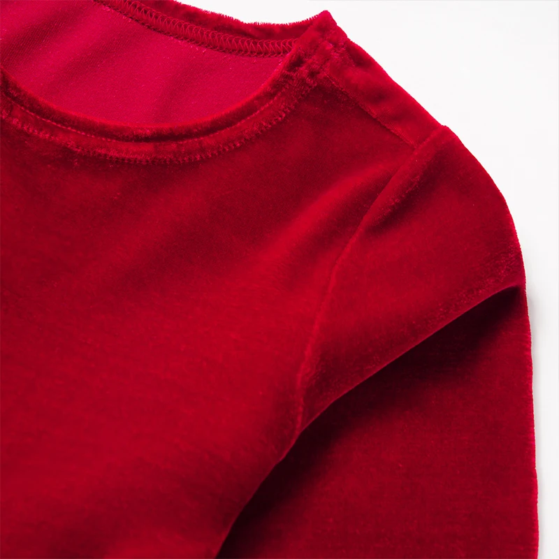 Новое Сетчатое лоскутное осеннее платье принцессы WeLaken с блестками красное для