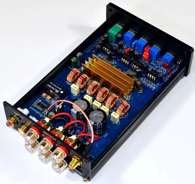 HIFI TPA3116 2.1 NE5532 Subwoofer Class D Power amplifier 2*50W+100W With Bluetooth 4.2 50W*2+100W | Электроника