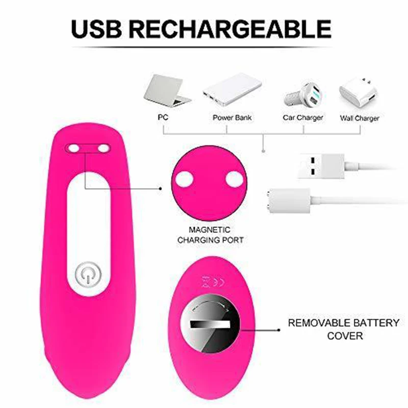 Анальный вибратор для клитора точки G с тихим двойным мотором 9 режимов вибрации