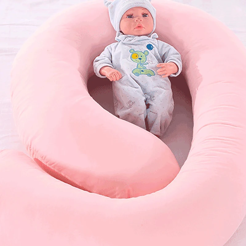

Pregnant Sleeping Pillow Mummy Cushion Nursing maternity G Shape Back Support multifunction cotton Pillows YYF005