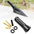 Антенна для крыши автомобиля, винт из углеродного волокна, короткая мачта для Nissan J10 X-Trail Qashqai Juke Leaf Micra NOTE патруль Pulsar NISMO