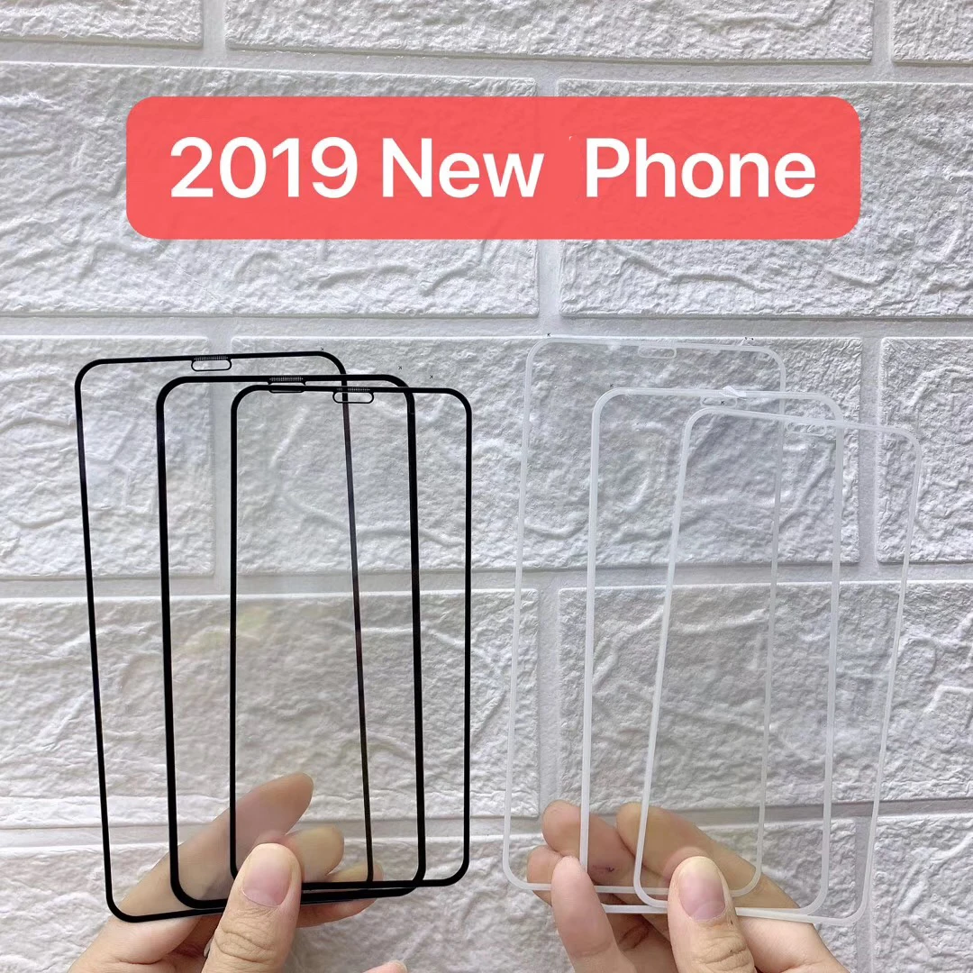 10 шт. Полный Клей закаленное стекло для iPhone 11 Pro Max Защитная пленка для экрана закаленное стекло для iPhone 11 полное покрытие защитное стекло