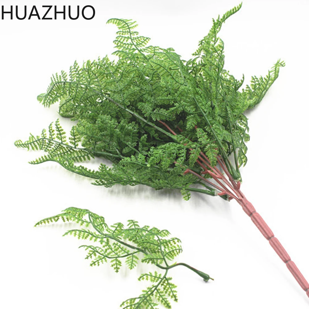 7 вилок маленькие персидские листья искусственные зеленые папоротники трава