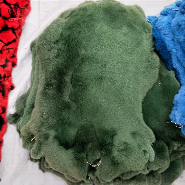 Фабричная Оптовая поставка натуральная кожа кролика Рекс цвет под заказ | Дом и