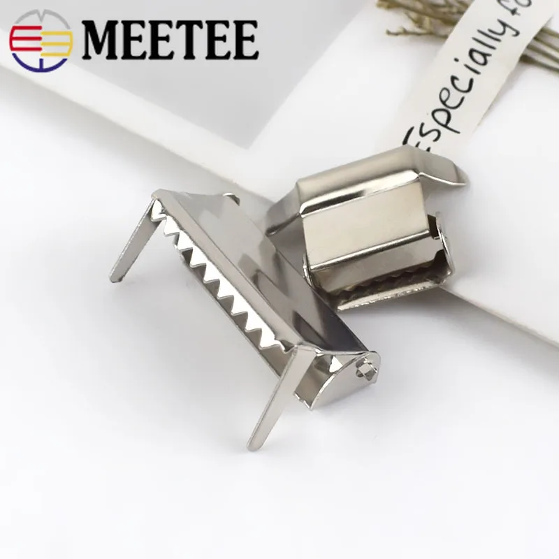 10 шт. металлический ремень с пряжкой Детские подтяжки для брюк эластичный на