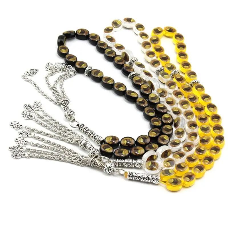 33 молитвенных шарика мусульманский молитва четки розари Бог мумед Tasbih бусы из