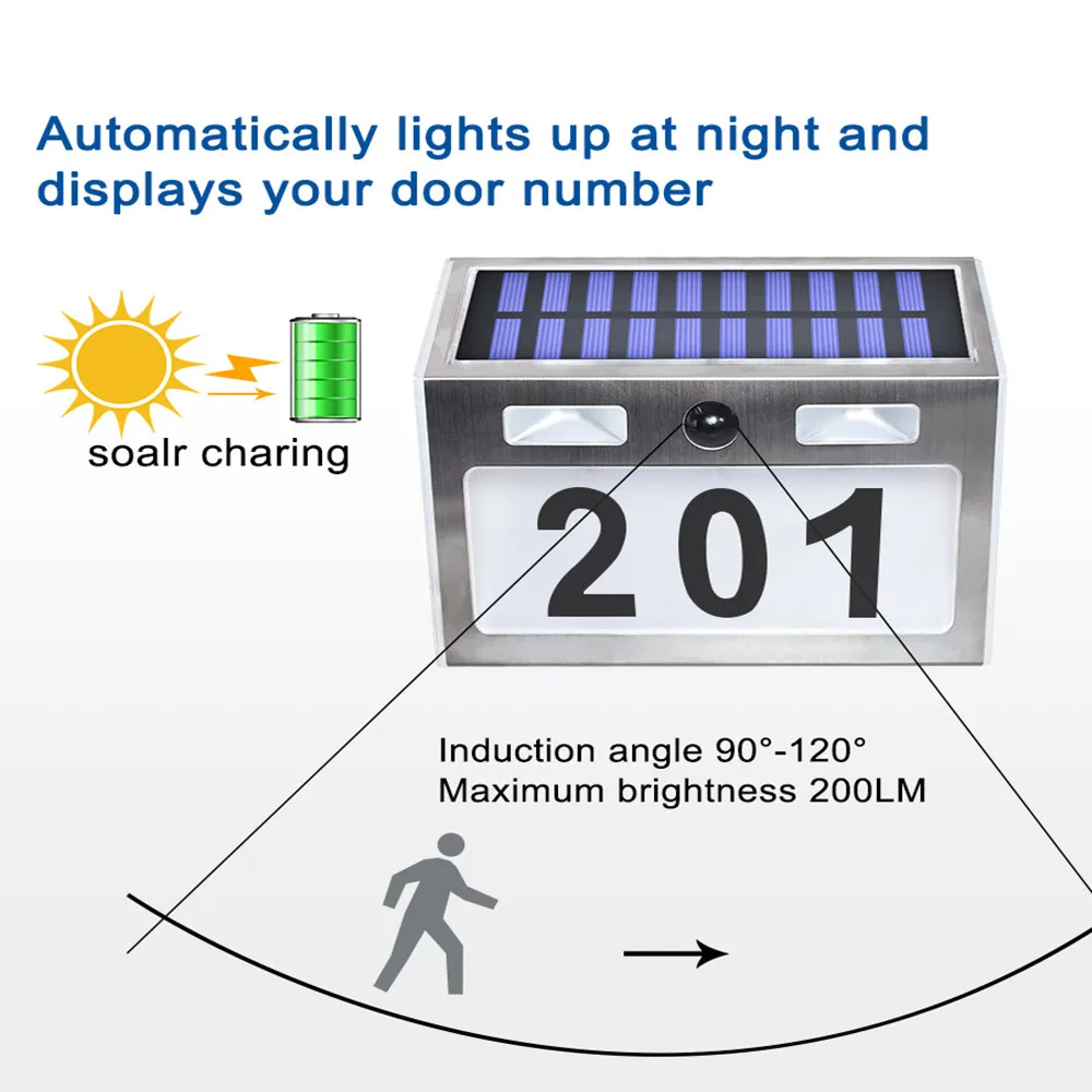 Светодиодный настенный светильник заката до рассвета открытый s доска с 200LM