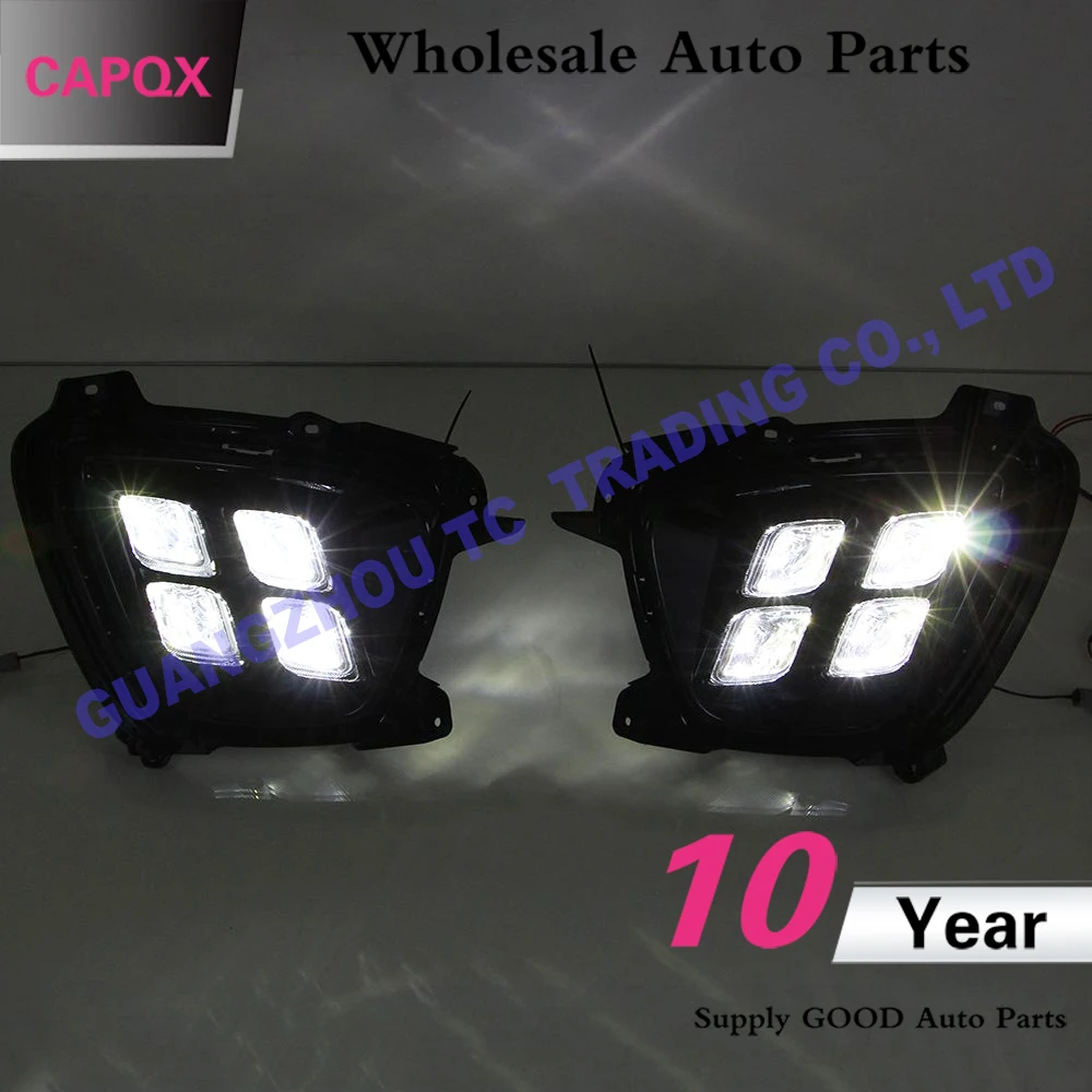 CAPQX 1 пара переднего бампера светодиодный туман светильник для KIA Sorento 2015 2016 2017