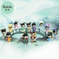 robotime rolife nanci %e2%85%b2 whole set blind box action figure toys chinese history king beauty love story character model gift