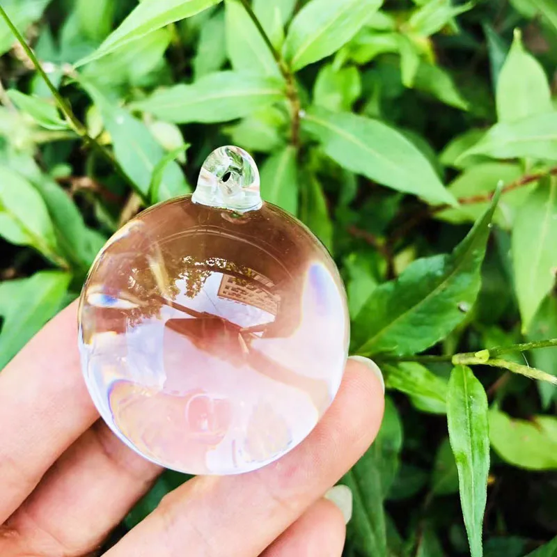 Прозрачный Гладкий хрустальный шар диаметром 40 мм 6 шт. деталь освещения