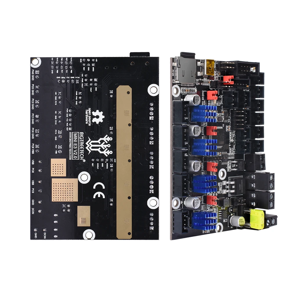 Плата управления BIGTREETECH SKR MINI E3 V2.0 TFT35 V3.0 Wi-Fi сенсорный экран DCDC 5 В запчасти для
