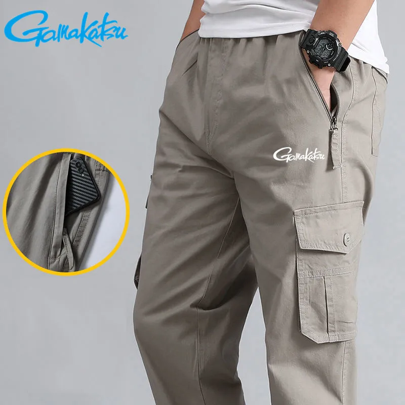 

Pants Men Spring Autumn Fishing Pants Outdoor Casual Fishing Clothes Multi-pocket Breathable Hiking Pant Fishing Clothing