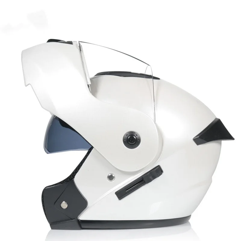 

Мотоциклетный шлем, откидной шлем из АБС-пластика, на все лицо, гоночный, сертификация Dot