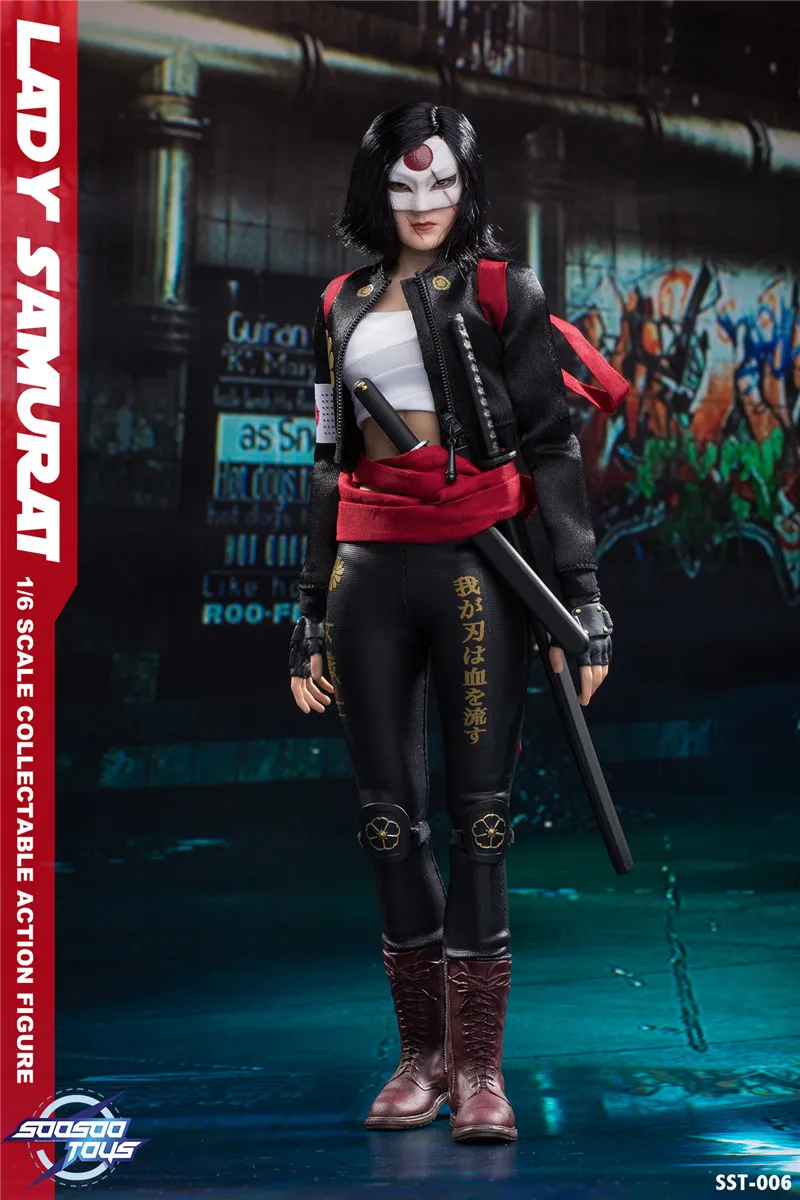 Soosootoys SST 006 леди самурая Катана Коллекционная фигурка для фанатов праздничный