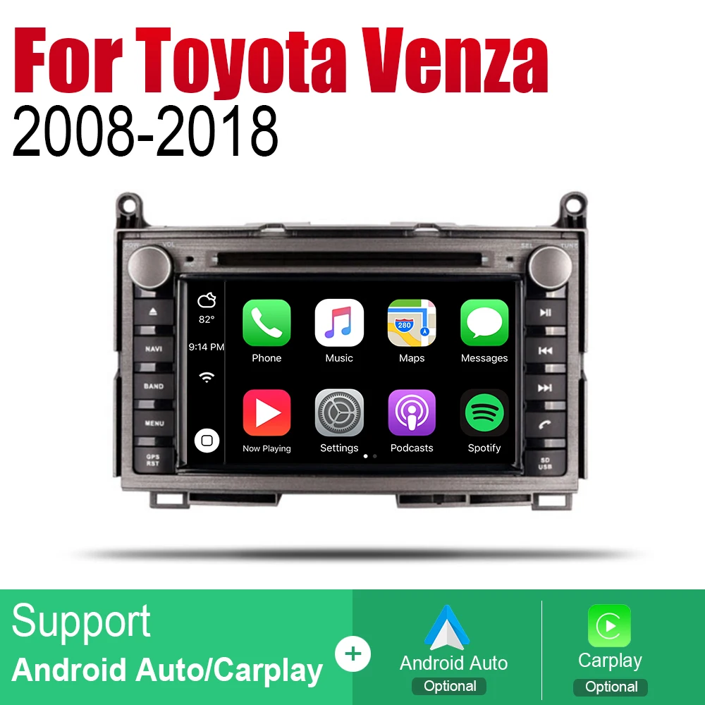 Автомагнитола ZaiXi 2 Din Android DVD для Toyota Venza 2008 ~ 2018|Автомагнитолы| |