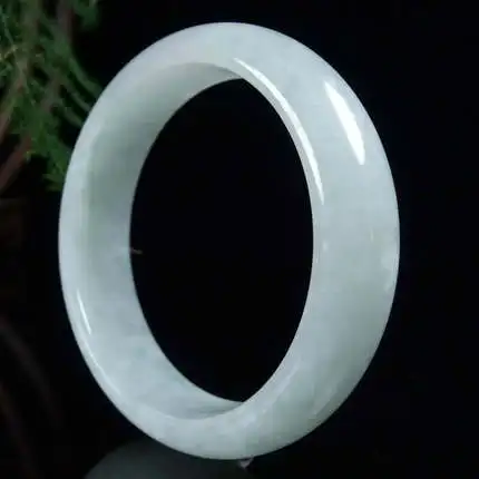 zheru jewelry natural Myanmar jadeite 54-64mm light color bracelet elegant princess best gift | Украшения и аксессуары