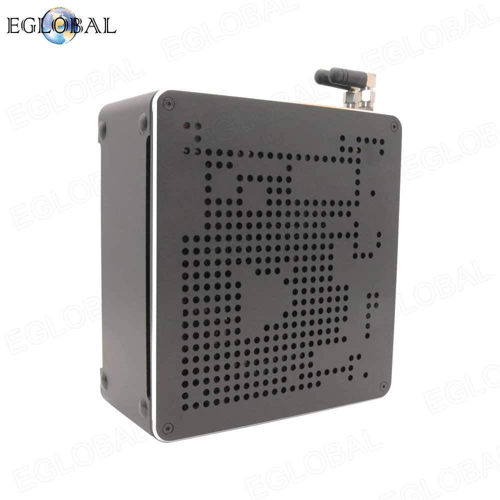 Игровой мини ПК Eglobal с двумя сетями Intel i9 9880H i7 9850H Xeon 2186M 2 * DDR4 64 Гб M.2 PCIE + 1*2 5 ''SATA