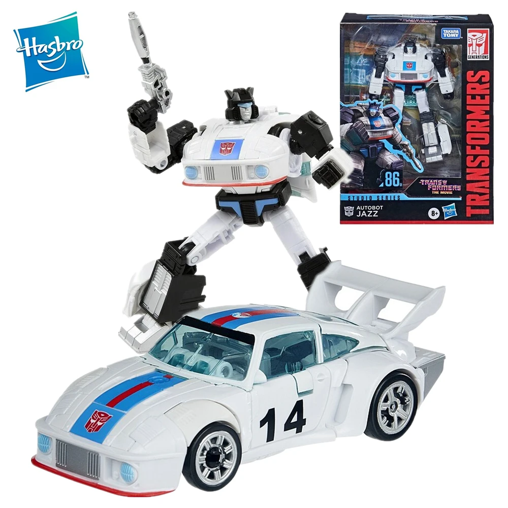 

Экшн-фигурки Трансформеры Hasbro Трансформеры класса люкс из фильма g1моделирование 01 Джаз Робот трансформер E0709